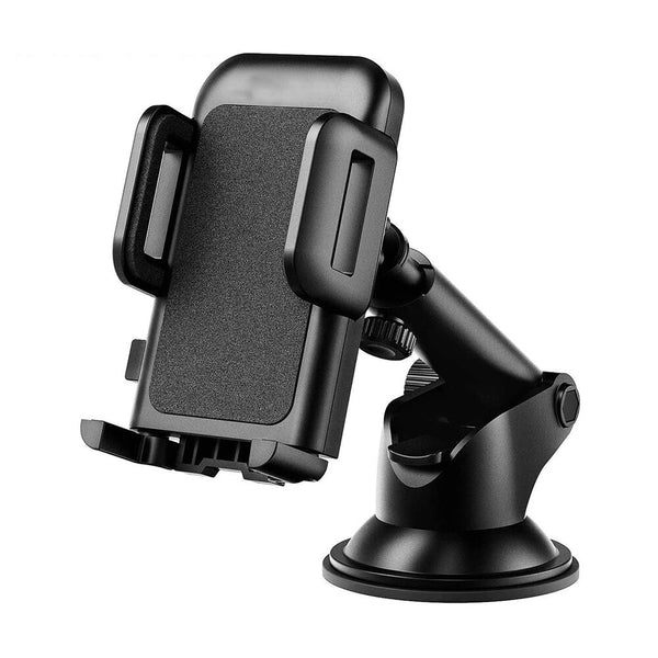 Car Phone Holder Dashboard Car Phone Mount with Washable Strong Sticky Gel Pad with One-Touch Design for iPhone 12 11