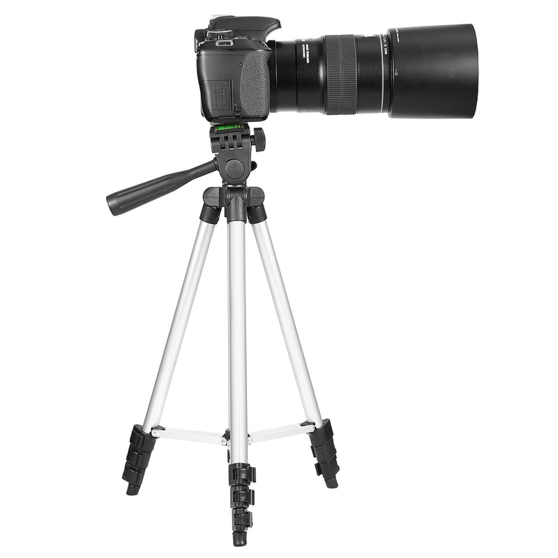 Portable Camera Tripod 45" Adjustable Camera Stand Folding For Canon Nikon Sony DSLR