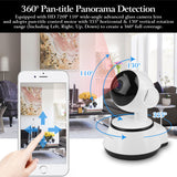 720P WiFi IP Camera Motion Detection IR Night Vision Indoor 360 Degree Coverage Security Surveillance App Cloud Available