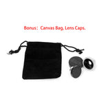 Phone Camera Lens Kit Magnetic 180°Fisheye Lens 0.67xWide Angle 10X Macro Lens