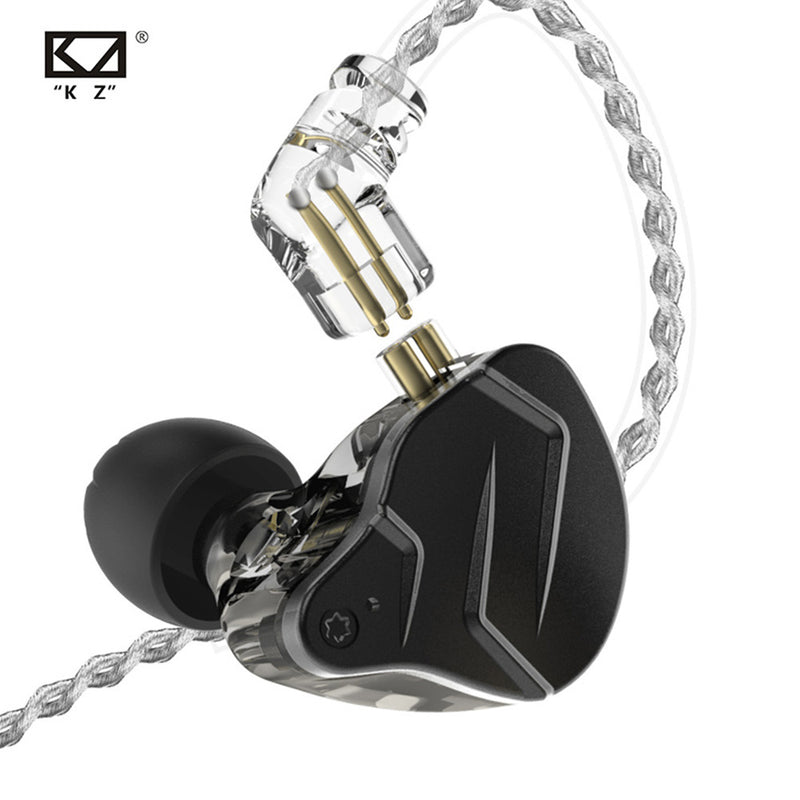 ZSN PRO X Wired In-ear Headphones DIY Earphones 1BA+1DD Hybrid Driver HIFI DJ Monitor Running Sport Earbud
