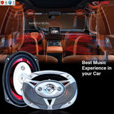 Car Speaker Coaxial 3 Way 6X9 Sold in Pair 800 Watts PMPO Full Range Speakers for Car Audio Premium Quality 5 Core CS6996