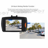 2.7" 1080P Car DVR Dash Cam Vehicle Video Recorder Camera G-Sensor Night Vision
