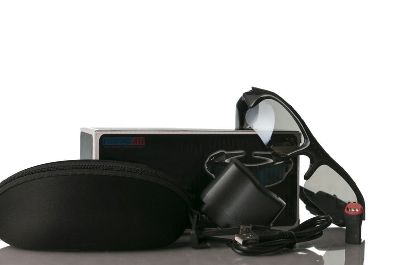 5 Hrs Continuous Recording w/ iSee Digital Sunglasses Camcorder