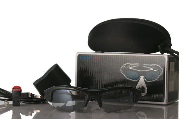 5 Hrs Continuous Recording w/ iSee Digital Sunglasses Camcorder