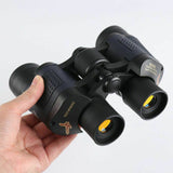 60X60 Zoom Binoculars Day/Night Vision Travel Outdoor HD Hunting Telescope Bag