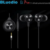 Bluedio Li Pro Wired Earphones 7.1 Virtual Sound HiFi Stereo Headsets For Games