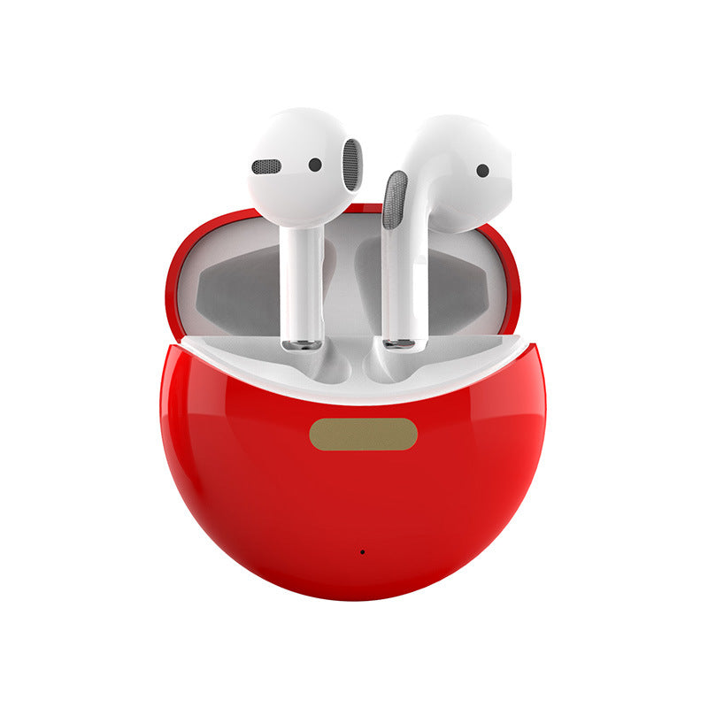 TWS Mini Hifi Deep Bass Wireless Bluetooth Earphone,BT 5.0 Touch Control Earplugs with Charging Compartment Sports Headphones