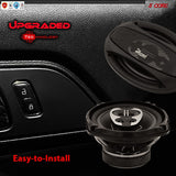 Car Speaker Coaxial 3 Way 6X9 Sold in Pair 1600 Watts PMPO Speakers for Car Audio Premium Quality 5 Core CS6993
