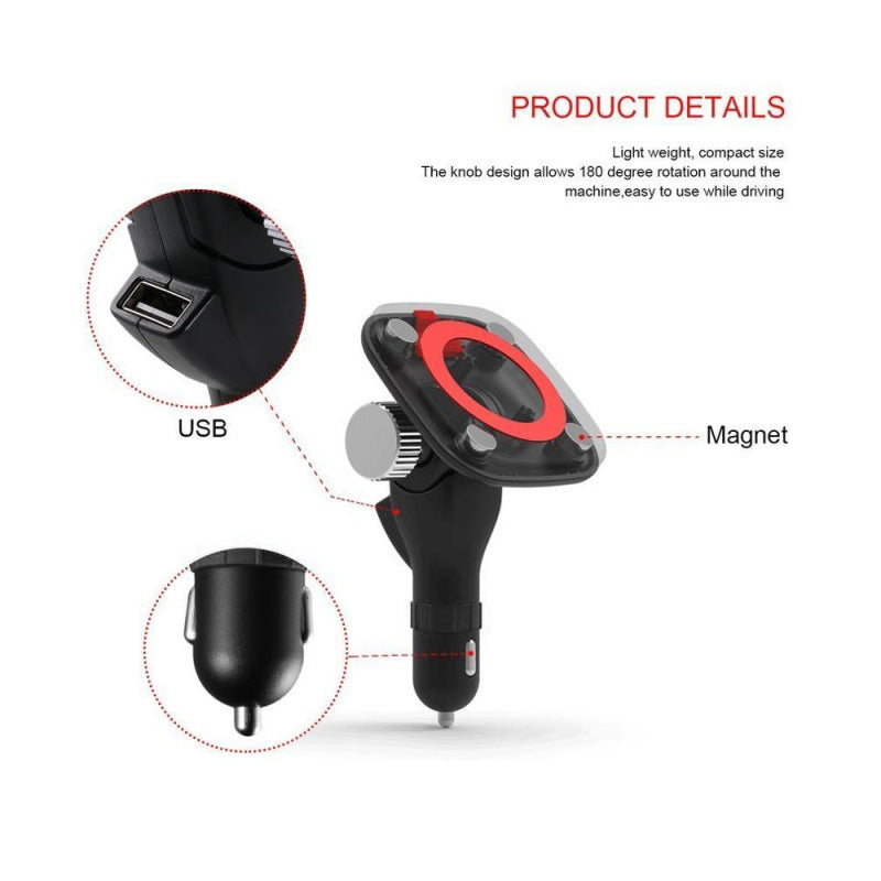CYBORIS Magnetic location Wireless Car Charger For Samsung Galaxy S8 S7 Edge Note 8 For iPhone X 8 8 Plus USB Wireless Charger