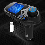 Bluetooth FM Transmitter Wireless MP3 Radio Adapter for Car