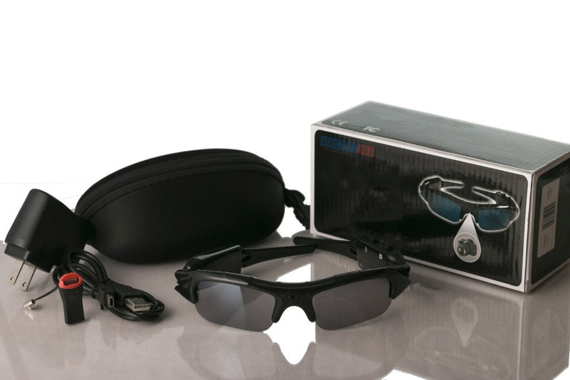 Digital Video Camcorder Sunglasses w/ Easy Playback Feature