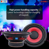 6.5 inch Subwoofer Replacement Car Speaker DJ Speaker Sub Woofer Loudspeaker Wide Range Loud 5 Core WF 690 PP