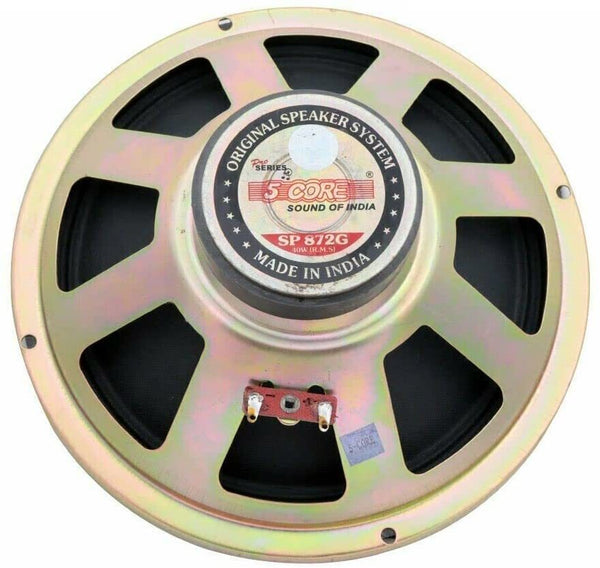8 inch Subwoofer Replacement DJ Speaker Sub Woofer Loudspeaker Wide Full Range Loud Black 5 Core SP 872 GRatings